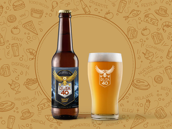 Branding: Cerveza Ruta 40.