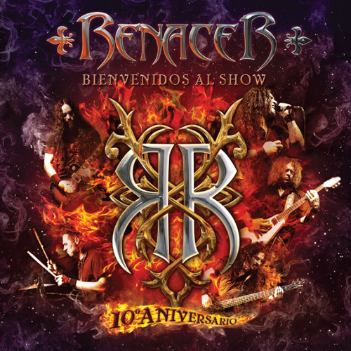 Diseño de disco para Renacer: Bienvenidos al Show - 10º Aniversario.