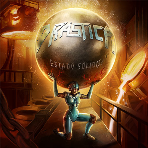 Diseño de tapa para Drástica: Estado sólido.
