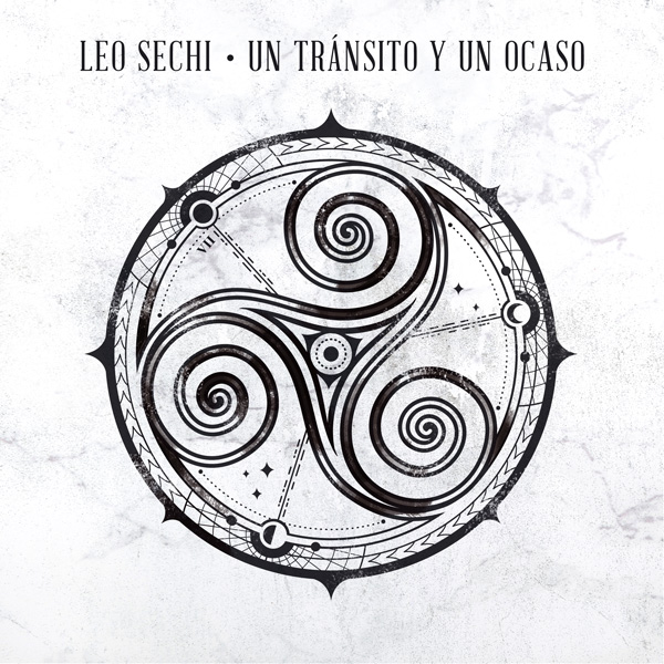 Diseño de tapa para Leo Sechi: Un tránsito y un ocaso.