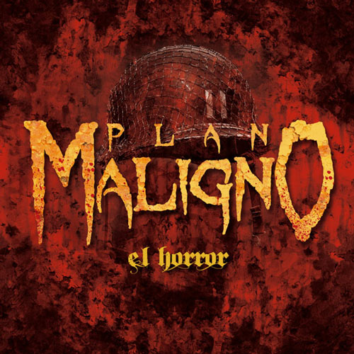 Diseño de disco para Plan Maligno: El horror.