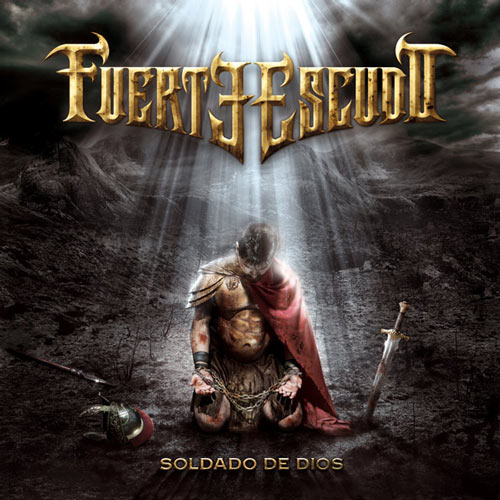 Diseño de disco para Fuerte Escudo: Soldado de Dios.