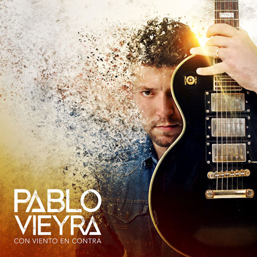 Diseño de tapa para Pablo Vieyra: Con viento en contra.